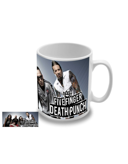 Five Finger Death Punch - Band motív 3 hrnček obrázok 1