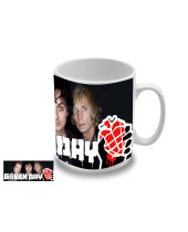 Green Day - Band and Logo hrnček