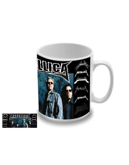 Metallica - Band and Logos hrnček obrázok 1