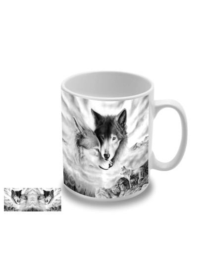 Wolf Collection - Wolf Love hrnček obrázok 1