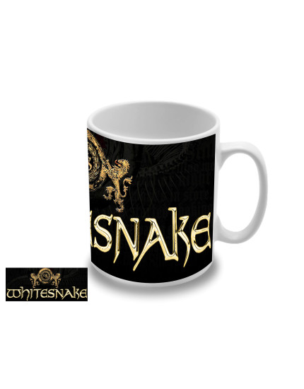 Whitesnake - Golden Logo hrnček obrázok 1