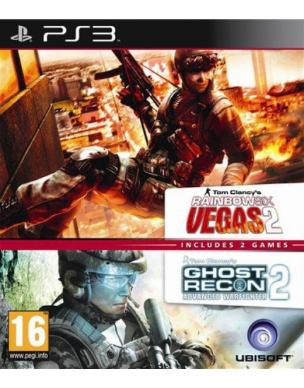 Rainbow Six - Vegas 2 + Ghost Recon - Advanced Warfighter 2 (PS3) obrázok 1