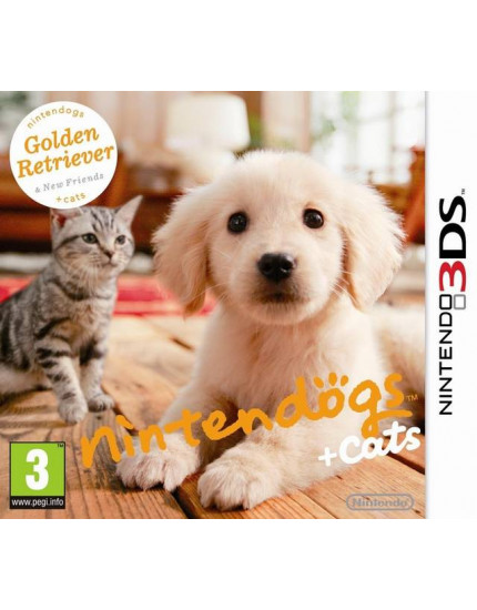 Nintendogs + Cats - Golden Retriever and New Friends (3DS) obrázok 1