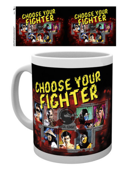 Mortal Kombat hrnček Fighters obrázok 1