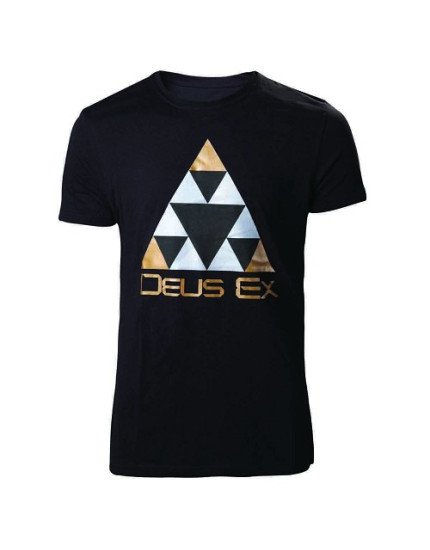 Deus Ex - Golden Triangle (T-Shirt) obrázok 1