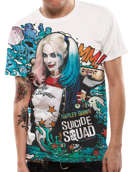 Suicide Squad - Grafitti (T-Shirt) obrázok 1