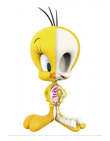 Looney Tunes - XXRAY Figure Tweety 10 cm obrázok 1