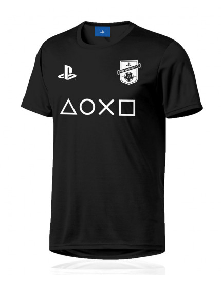 PlayStation eSport Functional Gear - F.C Black (T-Shirt) obrázok 1