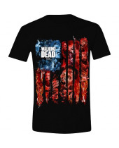 Walking Dead - Walkers Flag Montage (T-Shirt)