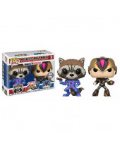 Pop! Games - Marvel vs. Capcom Infinite - 2-Pack Rocket vs. MegaMan