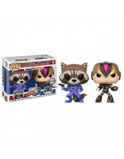 Pop! Games - Marvel vs. Capcom Infinite - 2-Pack Rocket vs. MegaMan obrázok 1