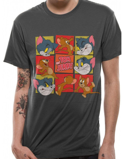 Tom and Jerry Squares (T-Shirt) obrázok 1