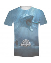 Jurassic World - Mosasaurus Full Printed (T-Shirt)