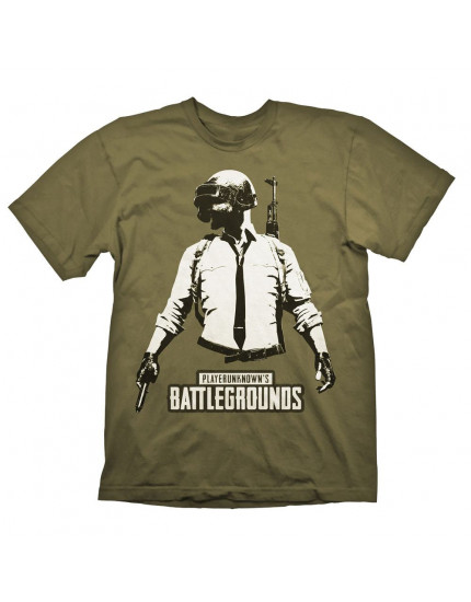 PlayerUnknowns Battlegrounds (PUBG) - Guy Stencil (T-Shirt) obrázok 1