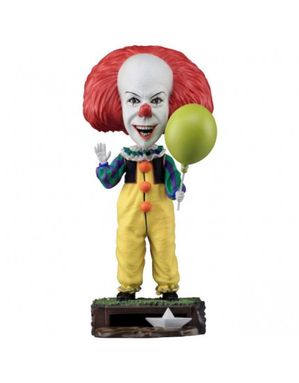 Stephen Kings It 1990 Pennywise Head Knocker 20 cm obrázok 1