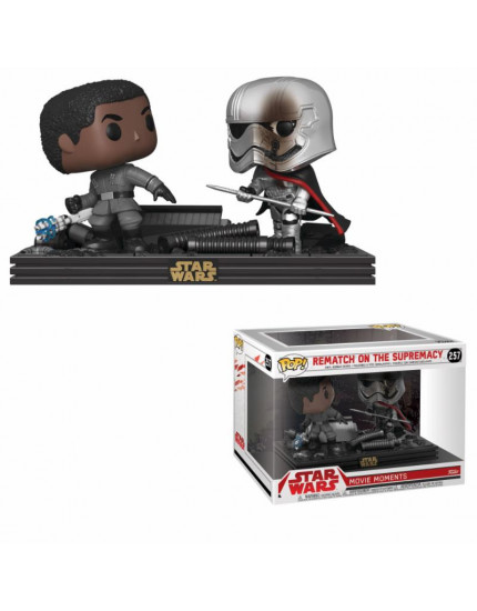 Pop! Star Wars - Finn vs Captain Phasma 9 cm (Bobble-Head 2-Pack) obrázok 1