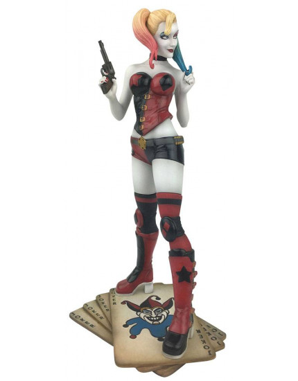 DC Comic Gallery PVC Diorama Harley Quinn 23 cm obrázok 1