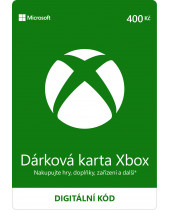 XBOX - Dárková karta Xbox 400 Kč (digitálny produkt)