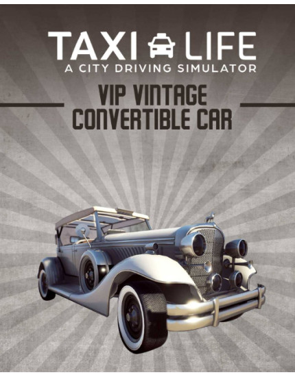 ESD Taxi Life VIP Vintage Convertible Car obrázok 1