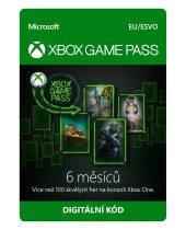 XBOX - Game Pass - předplatné na 6 měsíců (digitálny produkt)