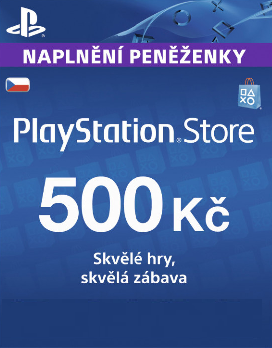 PlayStation Network Card (PSN Karta) 500 Kč (krabicová verzia)