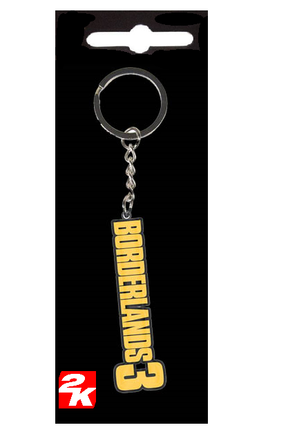 Borderlands 3 Metal Keychain Logo 4 cm