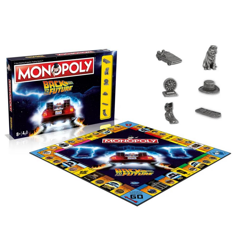 Winning Moves Monopoly Back to the Future EN