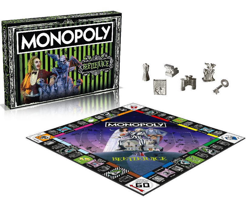 Beetlejuice stolová hra Monopoly (English Version)