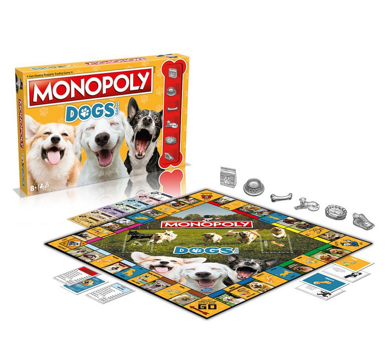 Winning Moves Monopoly Dogs EN