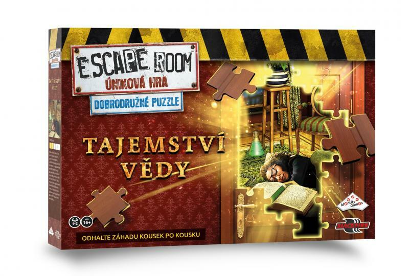 Escape Room: Dobrodružné puzzle Tajemství vědy