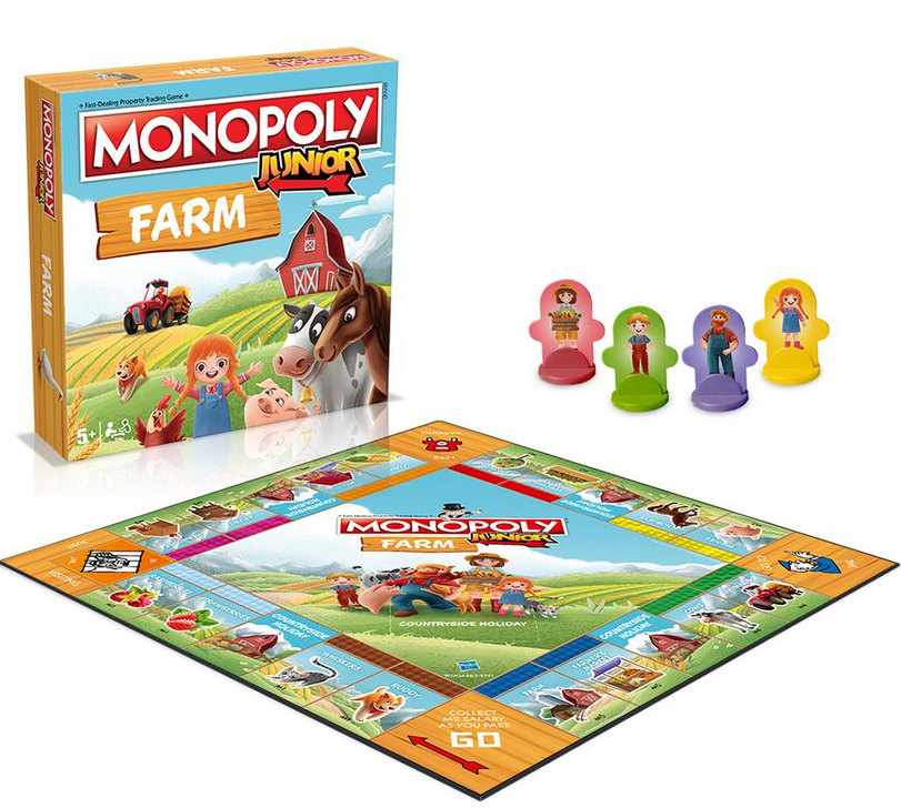 Farma Junior stolová hra Monopoly (English Version)