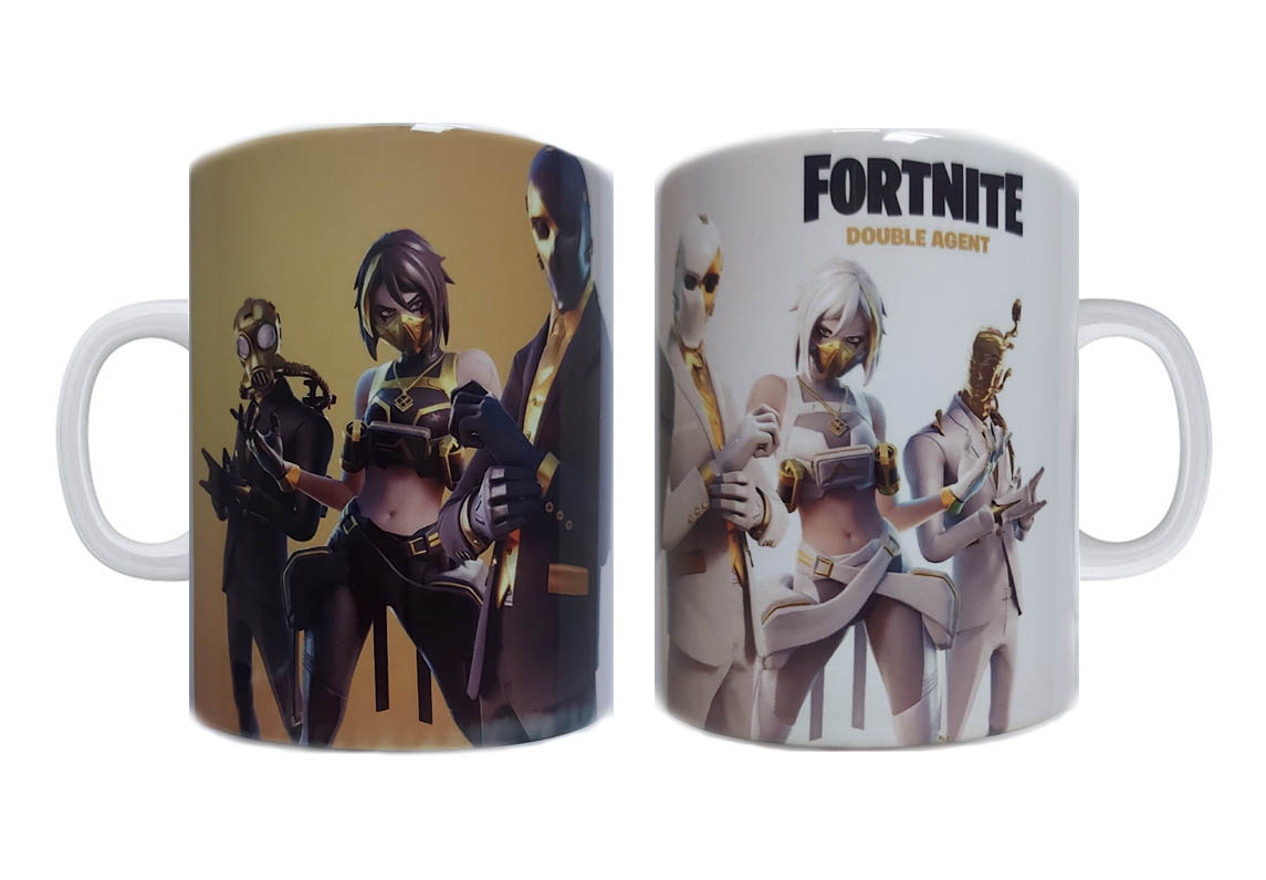 Fortnite hrnček Double Agent