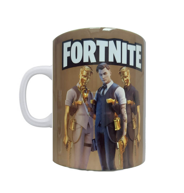 Fortnite hrnček Golden Skins