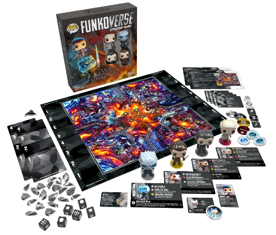 FUNKO GAMES - FUNKOVERSE - GAME OF THRONES - 100 4-PACK