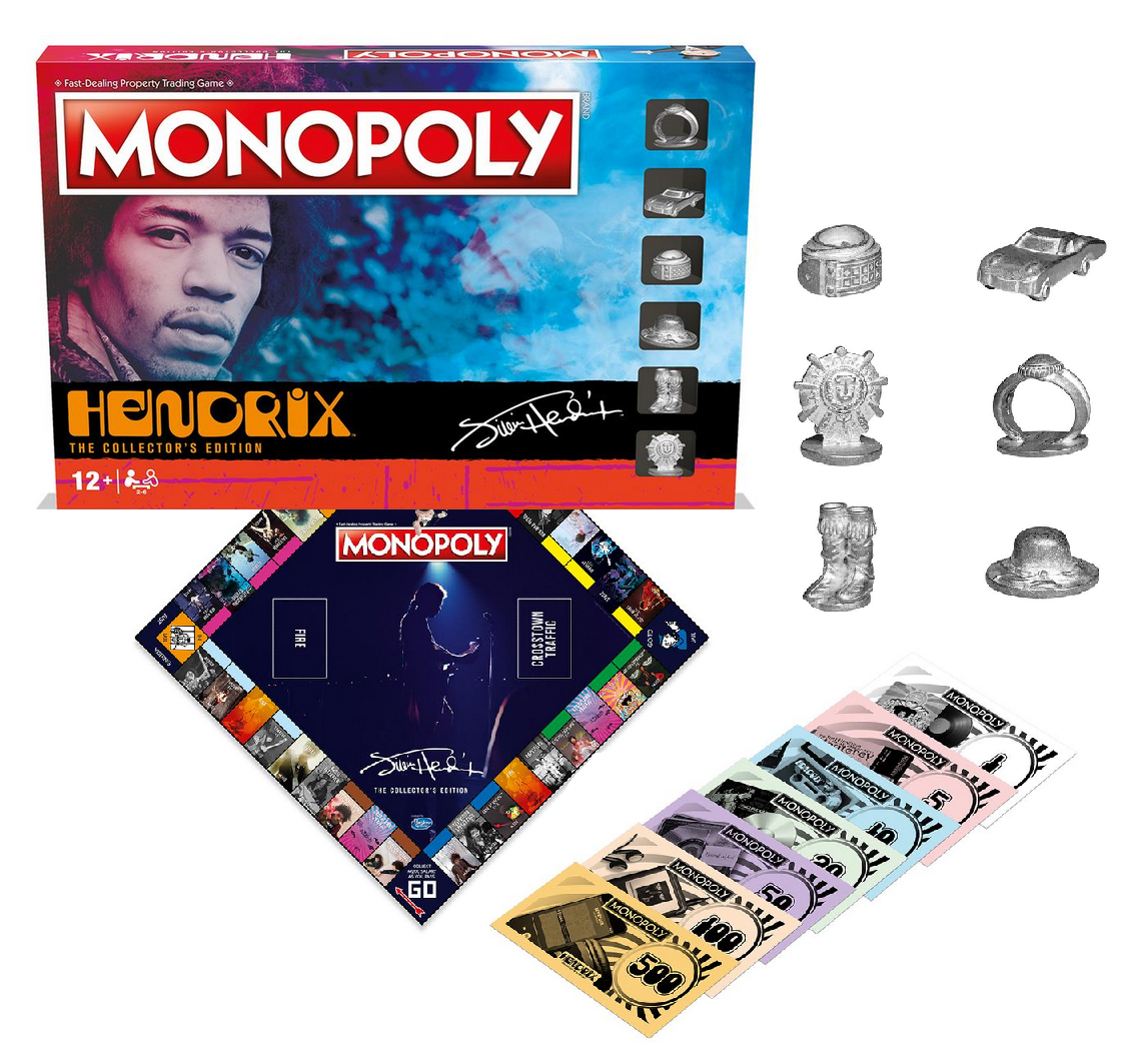 Winning Moves Monopoly Jimi Hendrix EN