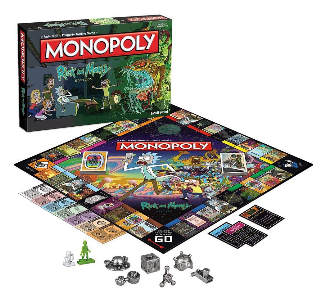 Winning Moves Monopoly Rick And Morty EN