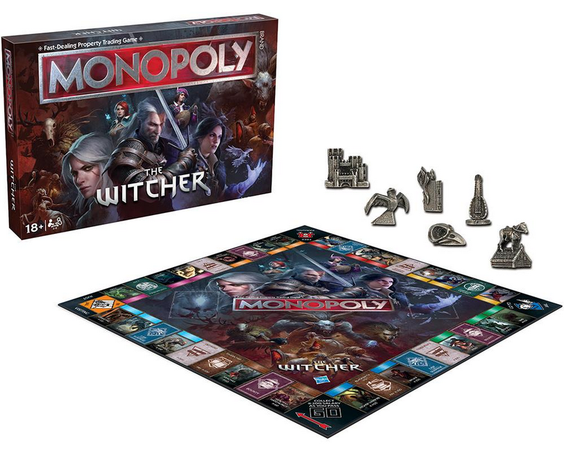 Witcher stolová hra Monopoly (English Version)