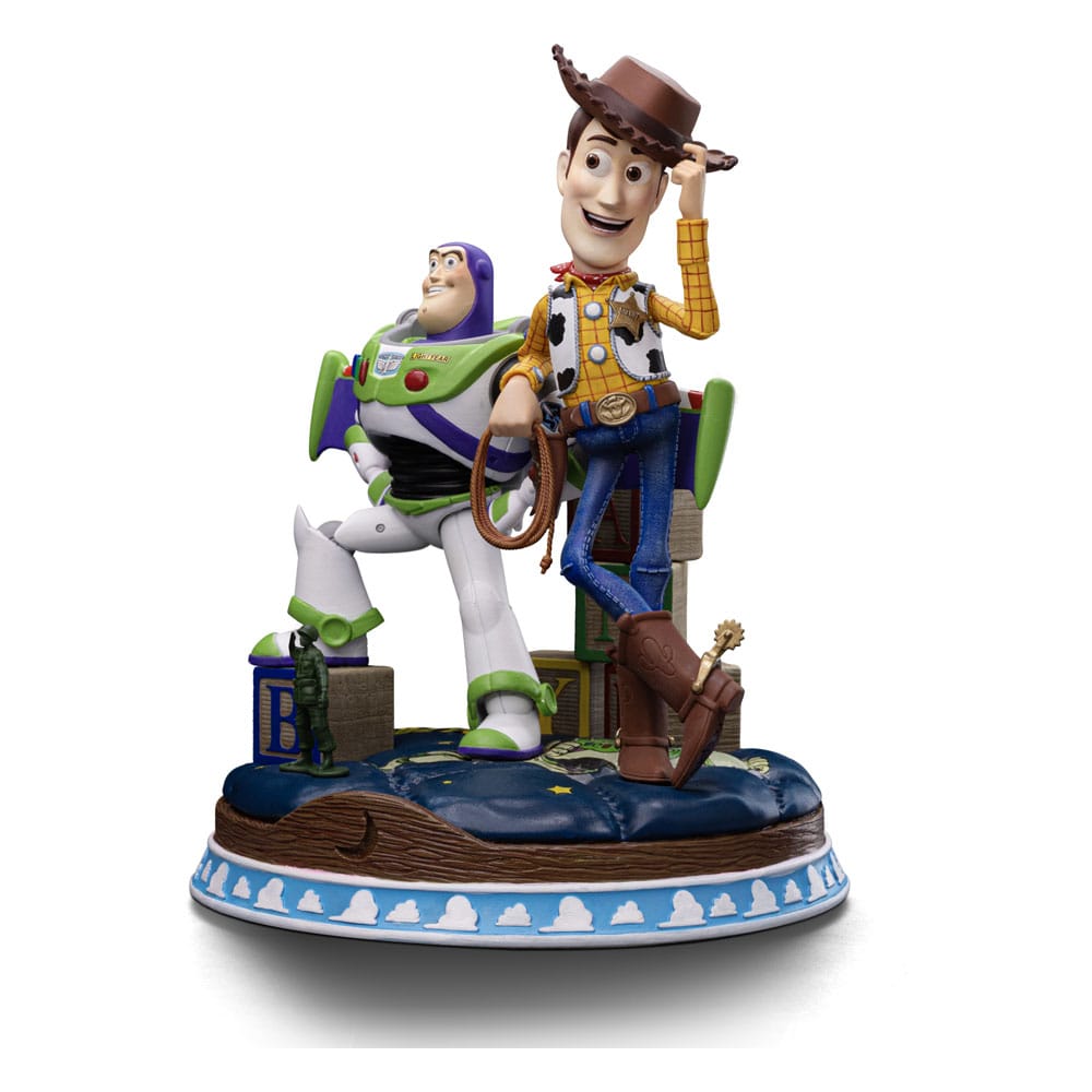Toy Story Deluxe Art Scale socha 1/10 Buzz and Woody 38 cm