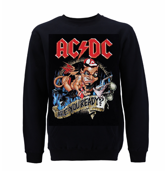 AC/DC Hoodie Are You Ready M