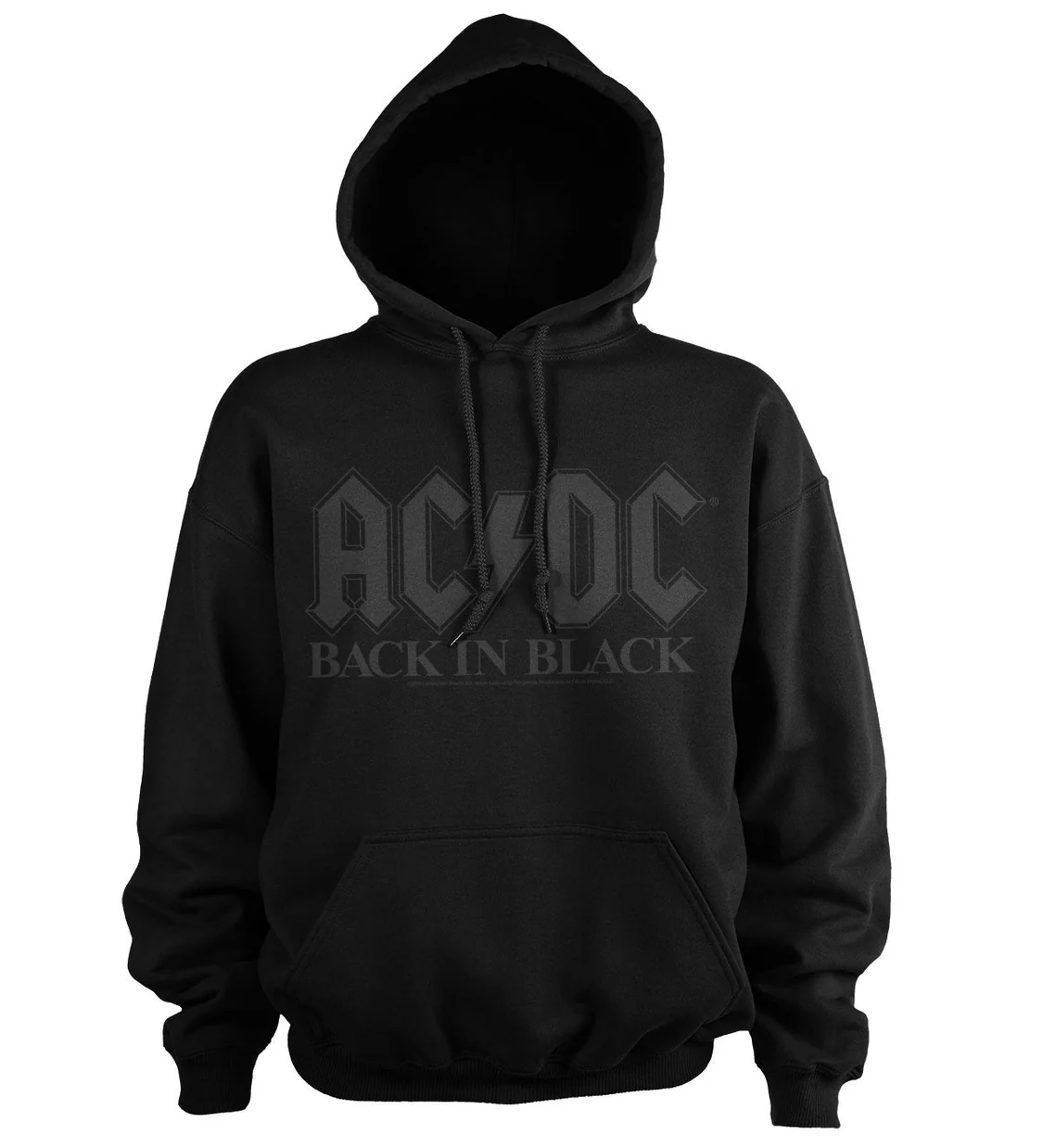 AC/DC Hoodie Back In Black XXL