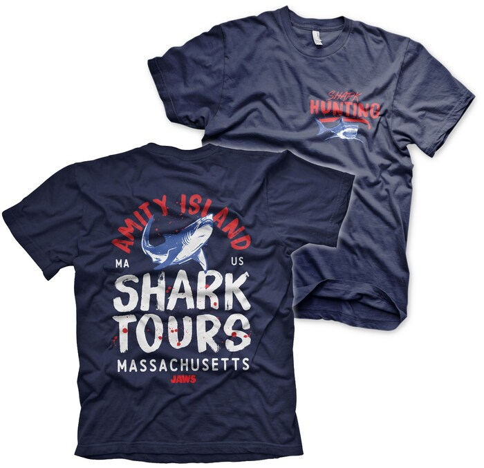 Amity Island Shark Tours (T-Shirt) XXL