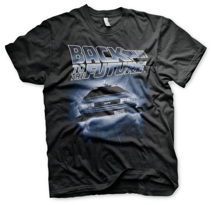 Back To The Future Flying Delorean (T-Shirt) S