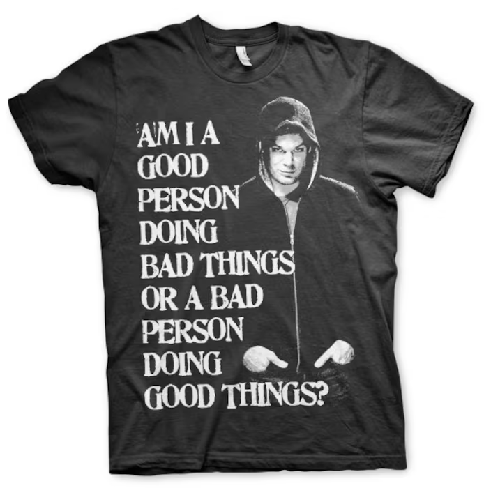 Bad Person Doing Good Things (T-Shirt) XL