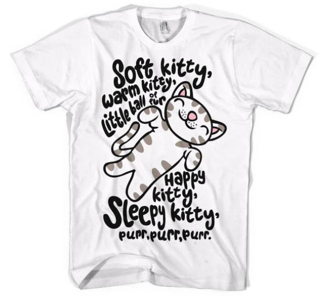 Big Bang Theory Soft Kitty (T-Shirt) S