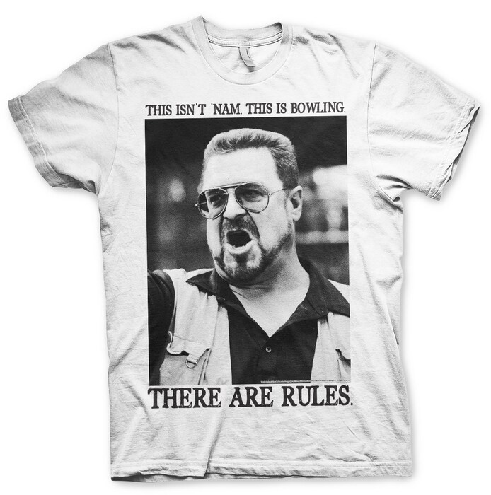 Big Lebowski There Are Rules (T-Shirt) S
