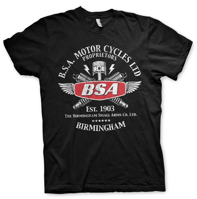 B.S.A. Motor Cycles Sparks (T-Shirt) S