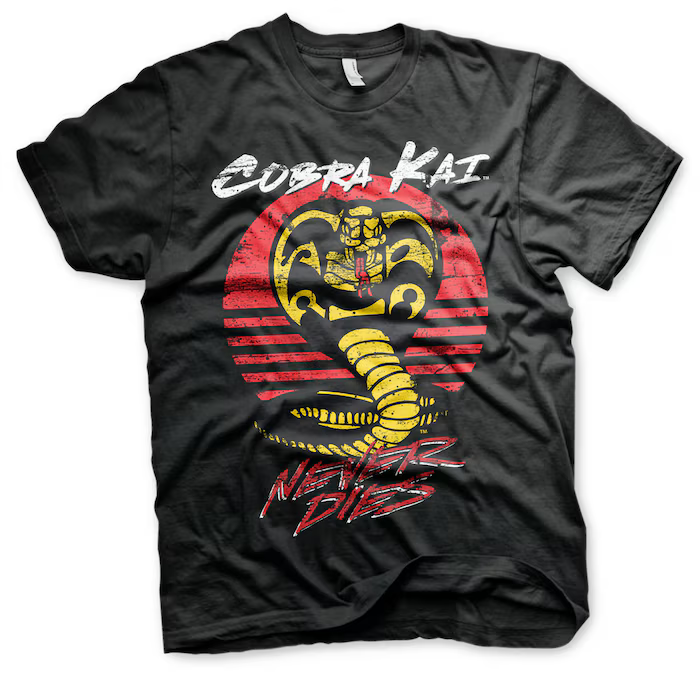 Cobra Kai Never Dies (T-Shirt) S