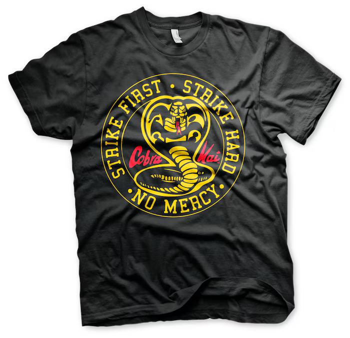 Cobra Kai Round Patch (T-Shirt) S