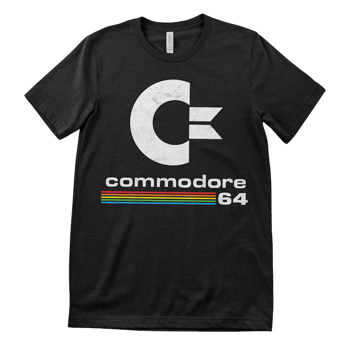 Commodore 64 Washed Logo (T-Shirt) S