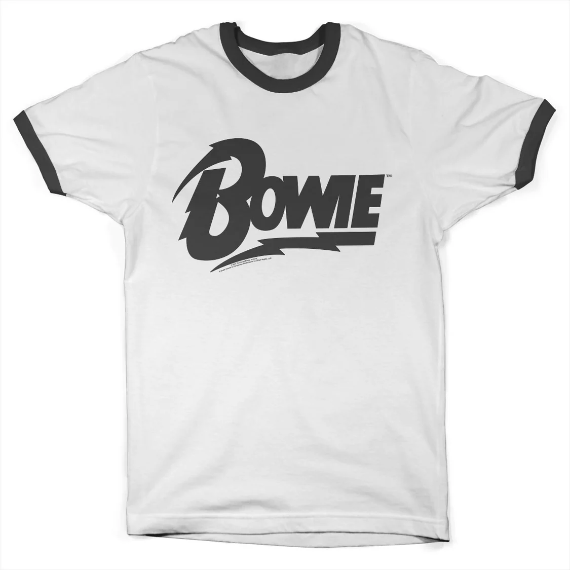 David Bowie Logo Ringer (T-Shirt) S